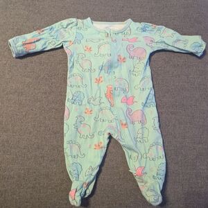 Dino Delight Kids Footie Pajamas